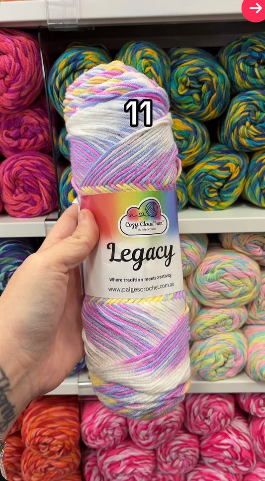 Cozy Cloud Legacy - 100% Acrylic - 185g - R11