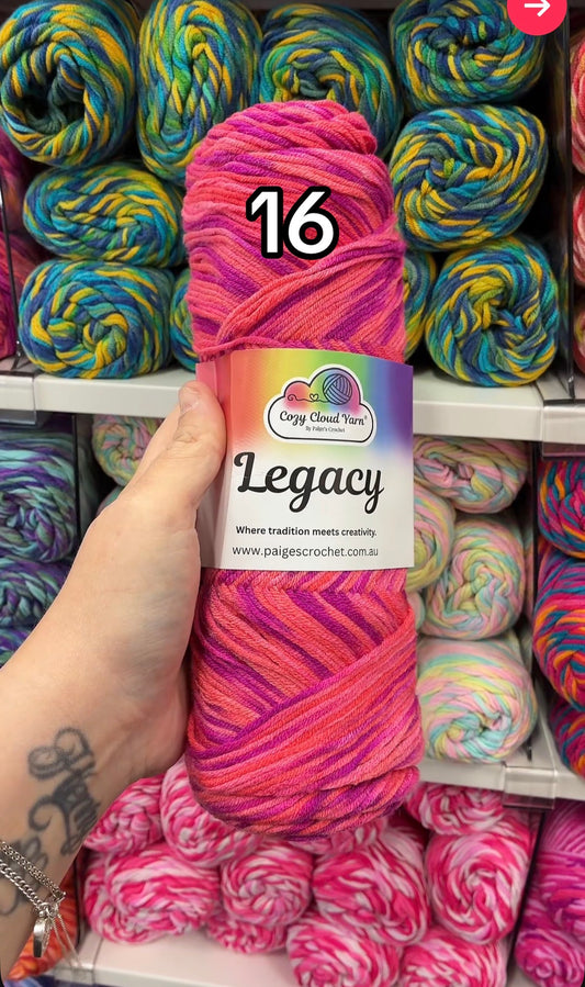 Cozy Cloud Legacy - 100% Acrylic - 185g - R16