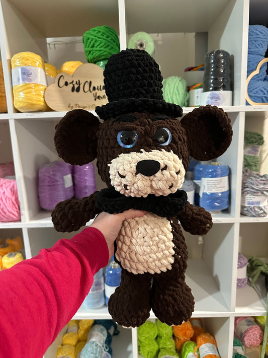 Evil Teddy with a top hat