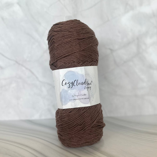 Cozy Cloud Legacy - 100% Acrylic - 185g - 64 ( Dark Brown)