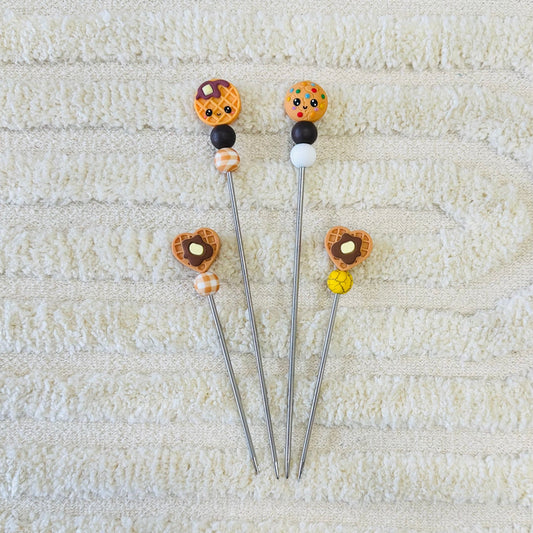 Australia's First Stitch Sticks Set - Heart waffles