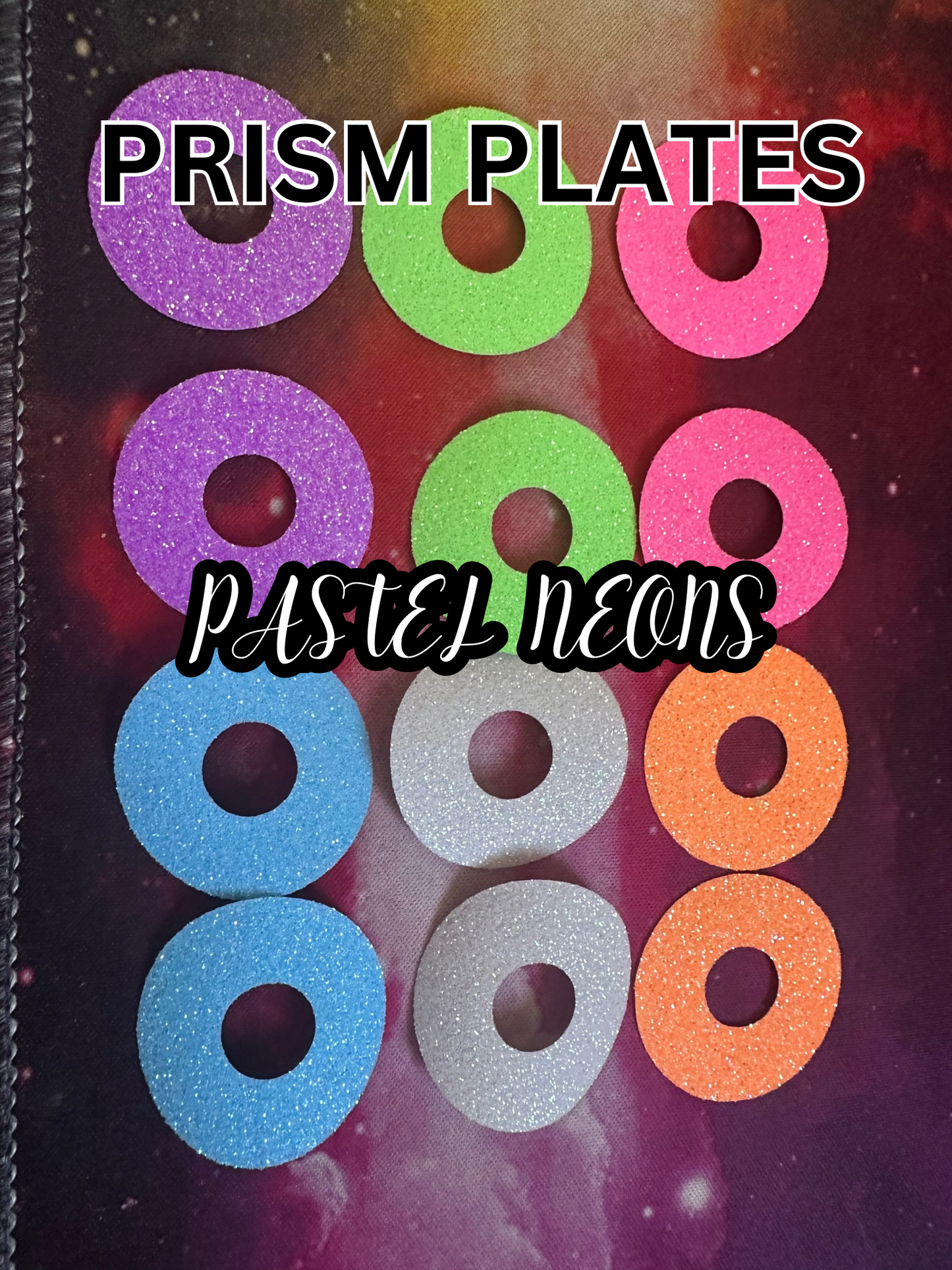 Prism Plates Classic - 6pk Safety eye backers