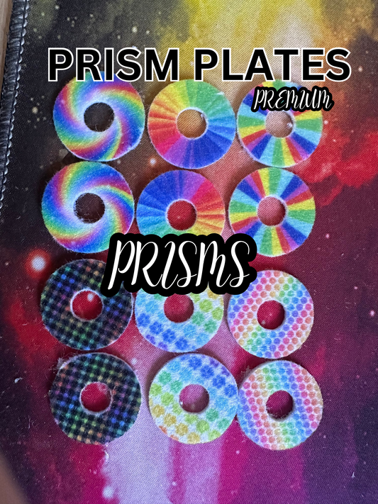 Prism Plates Premium - 6pk Safety eye backers 20mm -35mm